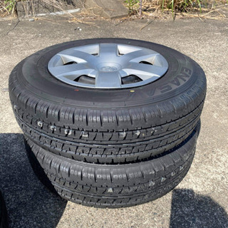 🔸美品#トヨタハイエース用夏タイヤENASAVE195/80R15 107/105L  LT 