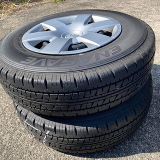 🔸美品#トヨタハイエース用夏タイヤENASAVE195/80R15 107/105L  LT 