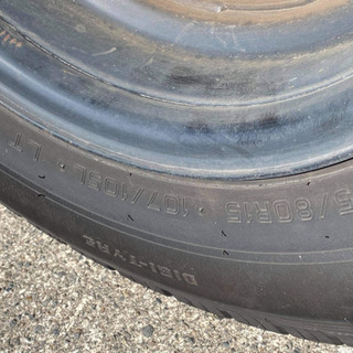 🔸美品#トヨタハイエース用夏タイヤENASAVE195/80R15 107/105L  LT 