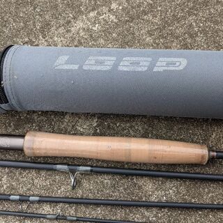 LOOPフライロッド2回のみ使用15000円#4、9f（保証書有り）