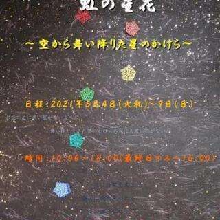 切り絵展“虹の星花”～空から舞い降りた星のかけら～(後半/びわ湖...