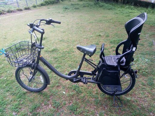子供乗せ自転車　ビッケツーb　内装3段変速　20型　点灯虫　チャイルドシート付