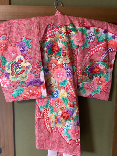 お宮参りの着物　女の子