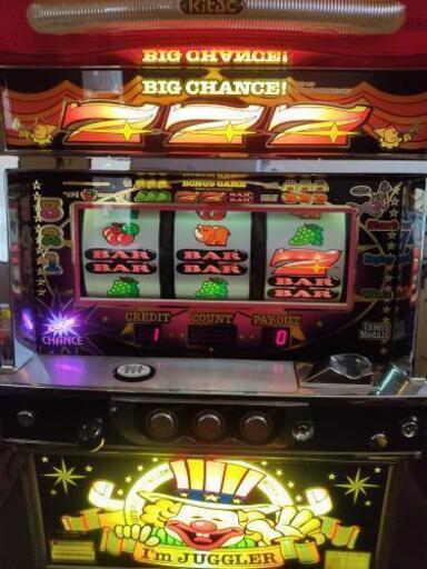 取引中　スロット　アイムジャグラーEX コイン遊技機
