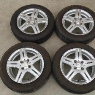 他サイトでご成約済み🎵155/65R14 超バリ山夏タイヤ(おまけアルミ付き)セット 