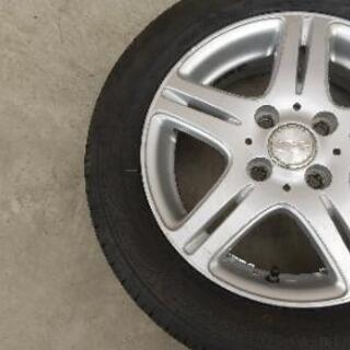 他サイトでご成約済み🎵155/65R14 超バリ山夏タイヤ(おまけアルミ付き)セット 