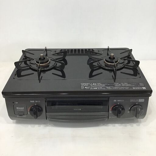 21R222 ジ 5 札幌引取歓迎!! Rinnai リンナイ 都市ガス VH34NBKL 12A 13A グリル付きテーブルコンロ 2019年8月製造 中古品