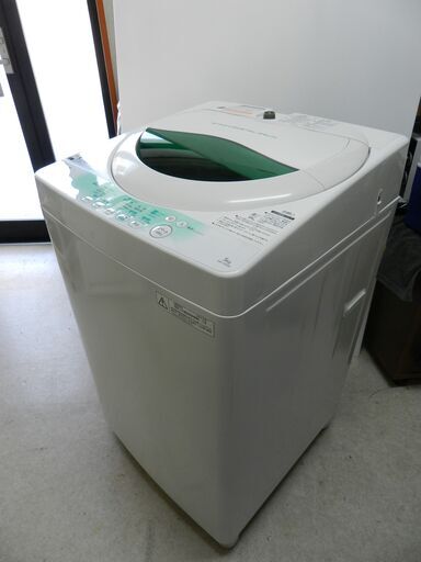 都内近郊送料無料 東芝 洗濯機 5キロ 2013年製 洗濯機無料引き取り可