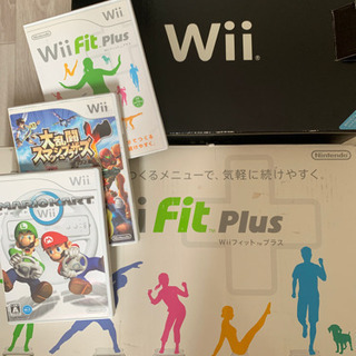 Wii 本体、ソフト、WiiFit