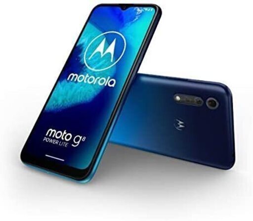 【送料無料】Motorola（モトローラ） moto g8 POWER LITE ロイヤルブルー［6.5インチ / メモリ 4GB / ストレージ 64GB］ PAKB0002JP