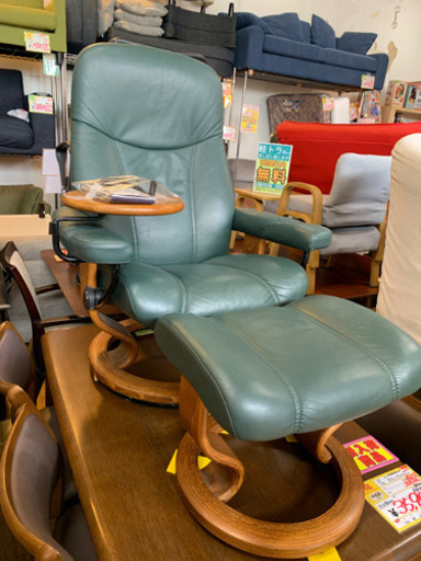 ⭐️ストレスレス⭐️EKORNES リクライニングチェア ソファ Stressless Consul エコーネス コンサル 本革 ノルウェー家具 最高級 Mサイズ