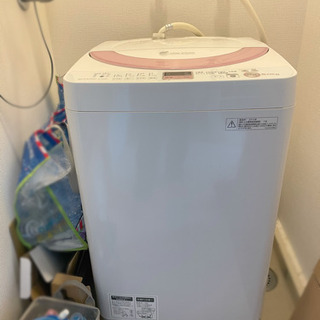 【ネット決済】洗濯機 SHARP ES-GE60N 2014年製 中古