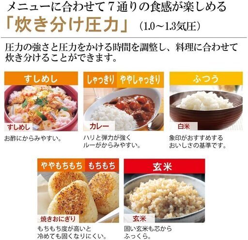 【送料無料】象印 炊飯器 5.5合 圧力IH式 極め炊き 鉄器コートプラチナ厚釜 ブラック NP-BJ10-BA