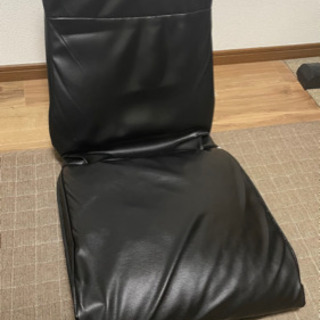 ニトリ  座椅子　合成皮革　リクライニング可能