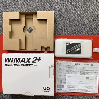 【ネット決済・配送可】【送料無料】UQ WiMAX モバイルルー...