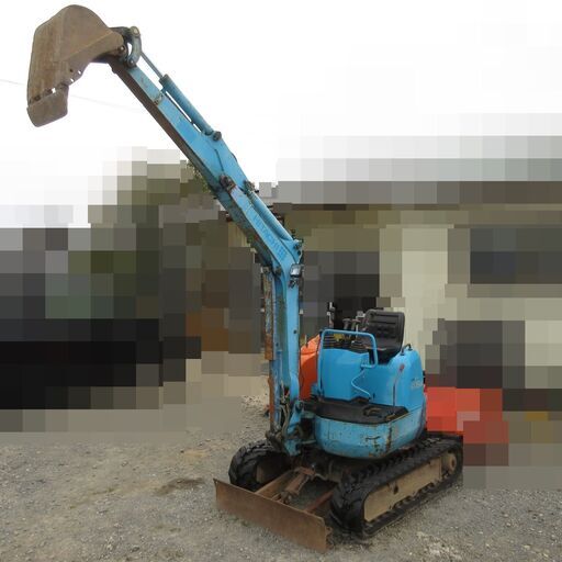 日立 油圧ショベル EX15U-1B 5167時間 可変脚 ミニユンボ ユンボ 重機 建設 水道 工事 中古
