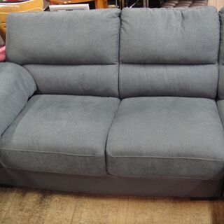 今だけチャンス！「ジモティー」見たよ！で通常特価44,999円より10,000円引きの34,999円!　布張りカウチソファ　スツール付き　コーナーソファ　L字ソファ　