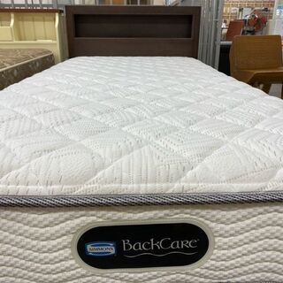 【愛品館 江戸川店】シモンズ　シングルベッド　ID:153-017452-007　配送可 　代引き配送可