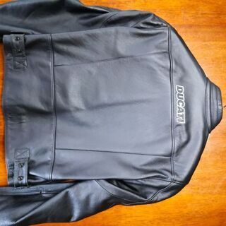 [最終値下げ]+DUCATIグラブおまけ　DUCATI  byDAINESE レザーライディングジャケット