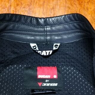 [最終値下げ]+DUCATIグラブおまけ　DUCATI  byDAINESE レザーライディングジャケット
