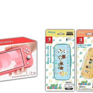 送料無料】Nintendo Switch Lite コーラル+【任天堂ライセンス商品