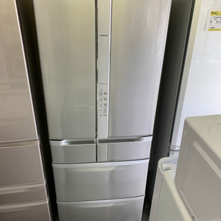 フレンチドア 薄型 真空チルド 冷蔵庫 HITACHI 475リットル フレンチドア 薄型 真空チルド 冷蔵庫 HITACHI 475リットル