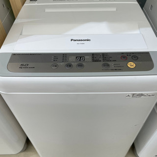 GM454【クリーニング済】Panasonic 洗濯機 2016年 5.0kg 洗濯機　単身　1人暮らし　二人暮らし　カップル　当社配達：6か月保証　お持ち帰り：1週間保証　単身サイズ　1人暮らし　2人暮らし　冷蔵庫　同棲　カップル　引越し　家電　生活家電　キッチン家電　大容量　大収納　冷蔵庫　野菜室　冷凍庫　リサイクルショップ　ケイラック朝霞田島店　朝霞　志木　和光　新座　入間　富士見　ふじみ野　さいたま市　練馬　板橋　東久留米　三芳　戸田　蕨　所沢　川口　清瀬