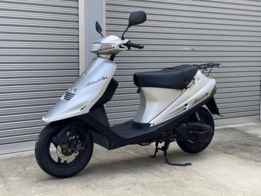 アドレスV100 CE13A 2スト タイヤ エアクリーナ プラグ新品 6500km 整備済