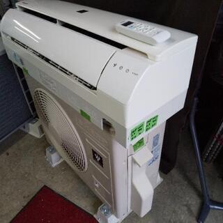 佐賀中古エアコン、シャープ2017年2.2KW136番税込み