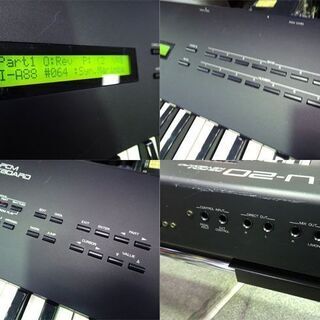 動作確認済☆Roland/ローランド☆PCMキーボード シンセサイザー 61鍵盤 