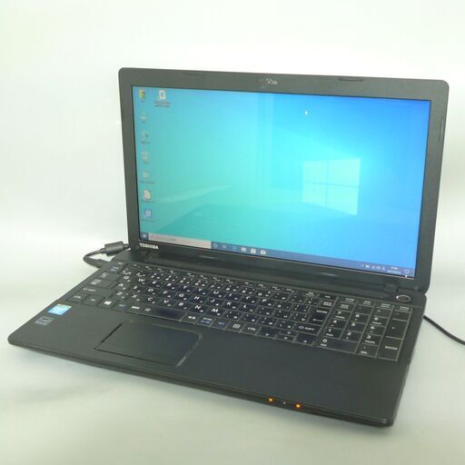 送料無料 1台限定 ノートパソコン 中古良品 15.6型 東芝 B353/21KB Celeron 4GB 320GB DVDマルチ 無線 カメラ Bluetooth Win10 Office
