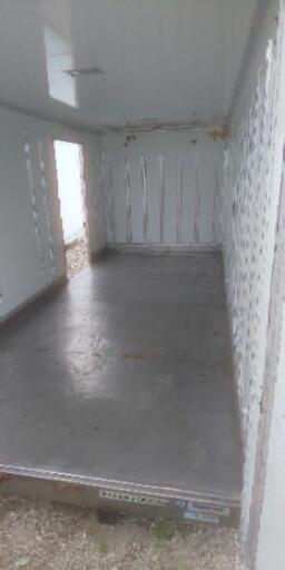 横スライド扉付き】【床はステンレス】【3t車でも配送可】保冷コンテナ