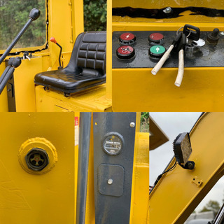 コマツユンボ/油圧ショベルPC28UU 再塗装 アワーメーター不明 実働品