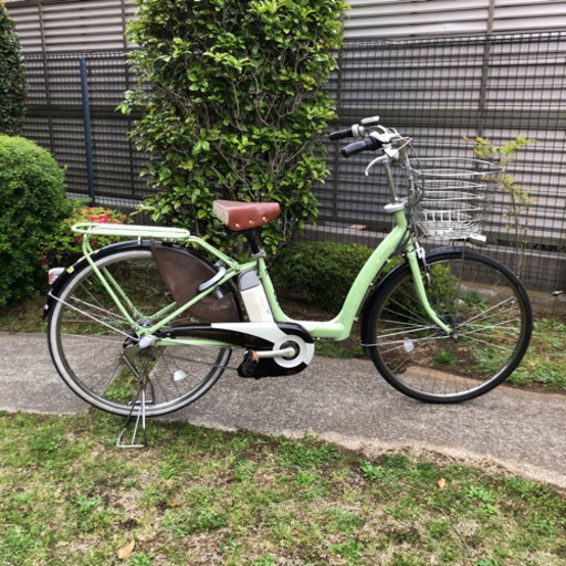 電動アシスト自転車ブリヂストン ボーテアシスタ バッテーリー２つ