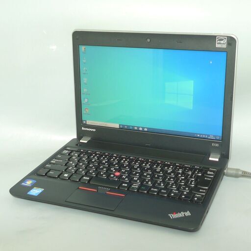 送料無料 1台限定 軽量モバイル ノートパソコン 中古動作良品 11.6型 Lenovo E130 Celeron 4GB 320GB WiFi カメラ Win10 LibreOffice