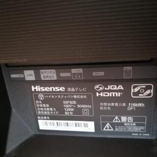 50F606 液晶テレビ[50V型/4K対応］