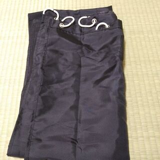 【無料】シャワーカーテン（90cm×180cm,、黒）