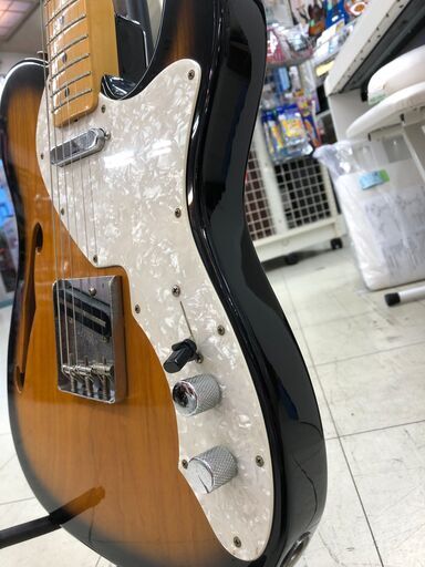 店頭お渡し】Fender(フェンダー)テレキャス シンライン Crafted in 