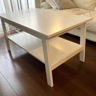 IKEA ローテーブル　イケア　ホワイト　デスク　机