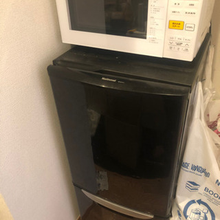 レンジ、冷蔵庫
