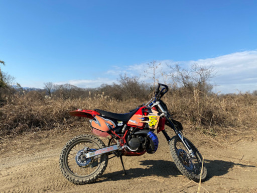 CRM250R 初期型 倒立フォーク