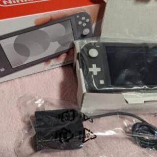 【取引相手確定】Nintendo Switch lite グレーの画像