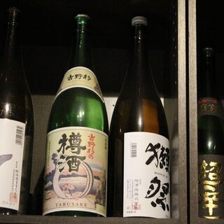 日本酒・空の一升瓶