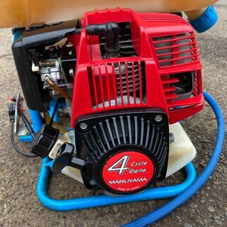 噴霧動作確認済 整備済 圧力強く人気の 4サイクル 丸山 20L 圧力25kgf/