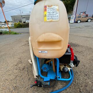 噴霧動作確認済 整備済 圧力強く人気の 4サイクル 丸山 20L 圧力25kgf/c㎡ 背負い動噴 MS071H 現品確認 手渡しOK　初期不良対応 噴霧動作確認済 整備済 圧力強く人気の 4サイクル 丸山 20L 圧力25kgf/