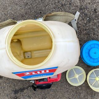 噴霧動作確認済 整備済 圧力強く人気の 4サイクル 丸山 20L 圧力25kgf/