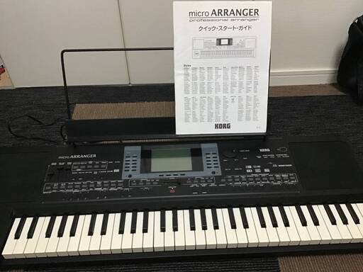 鍵盤楽器、ピアノ KORG microARRANGER
