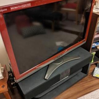 【ネット決済】40インチ液晶テレビとスピーカー付テレビボード