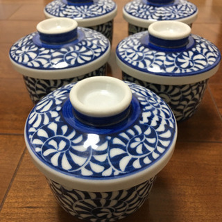 【ネット決済】茶碗蒸し食器５個セット