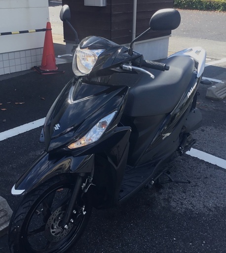 ＜美品車＞スズキ・アドレス110・CE47A・ブラック